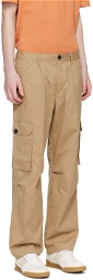 PS by Paul Smith Brown Panel Cargo Pants