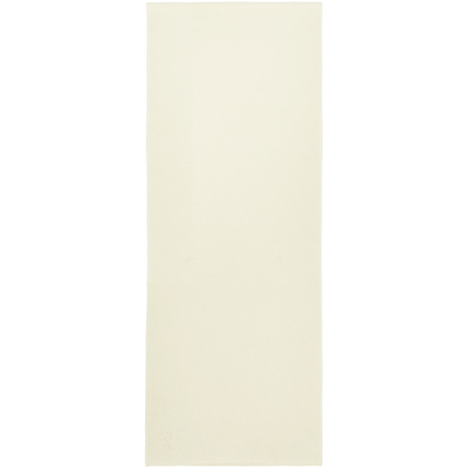 Photo: Rika Studios Off-White Wool Wrap Scarf