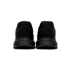 Prada Black Gabardine Soft Sneakers