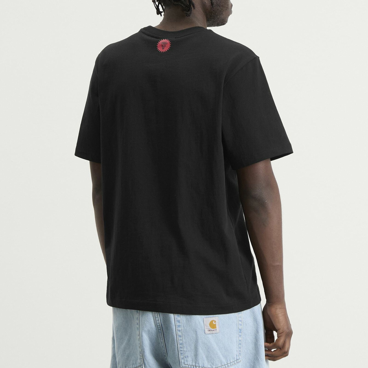 ICECREAM Men's Choc Chip Running Dog T-Shirt in Black