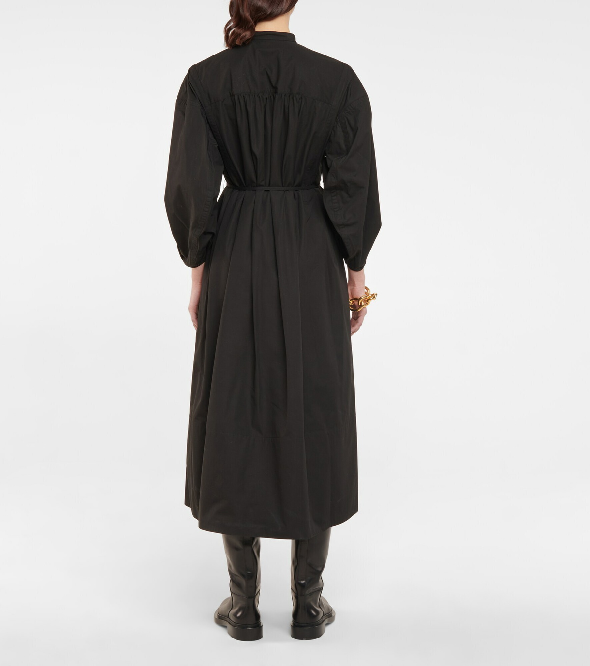 Jil Sander - Belted cotton shirt dress Jil Sander