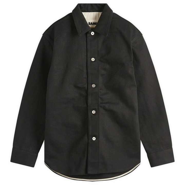 Photo: Jil Sander Men's Denim Overshirt in Black