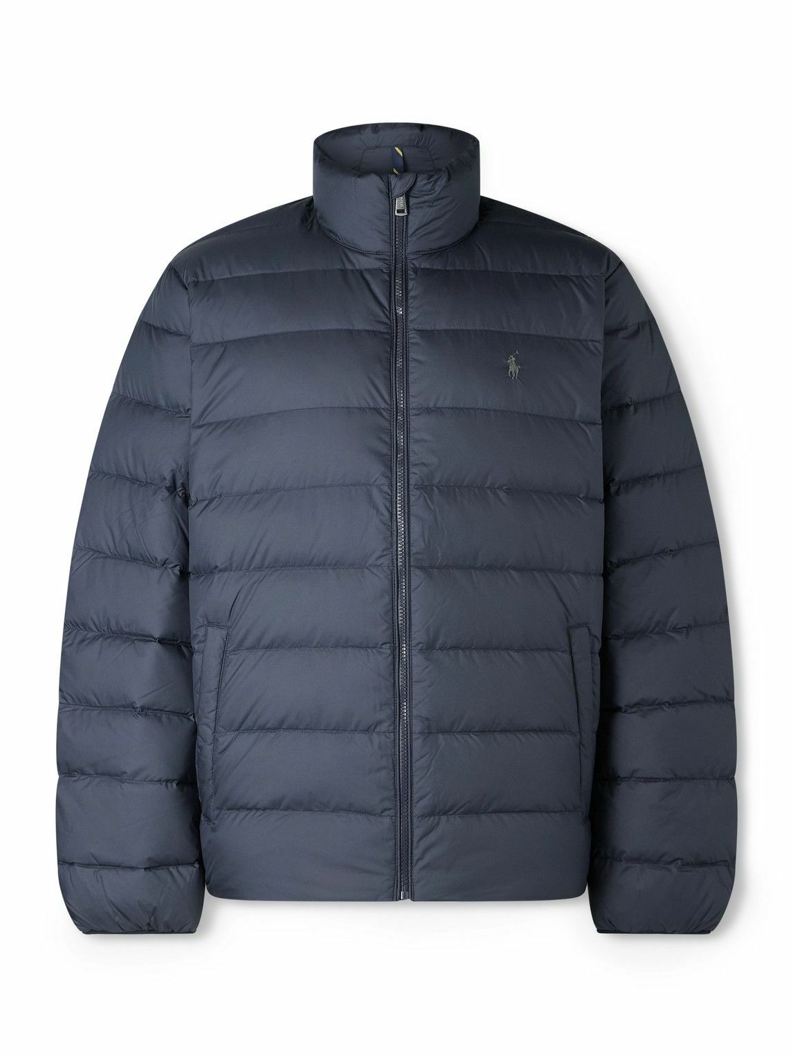 Polo Ralph Lauren - Logo-Embroidered Quilted Shell Down Jacket - Blue