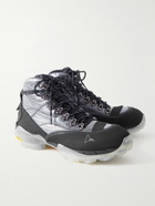 ROA - Andreas Strap Rubber-Trimmed Ripstop Boots - Gray
