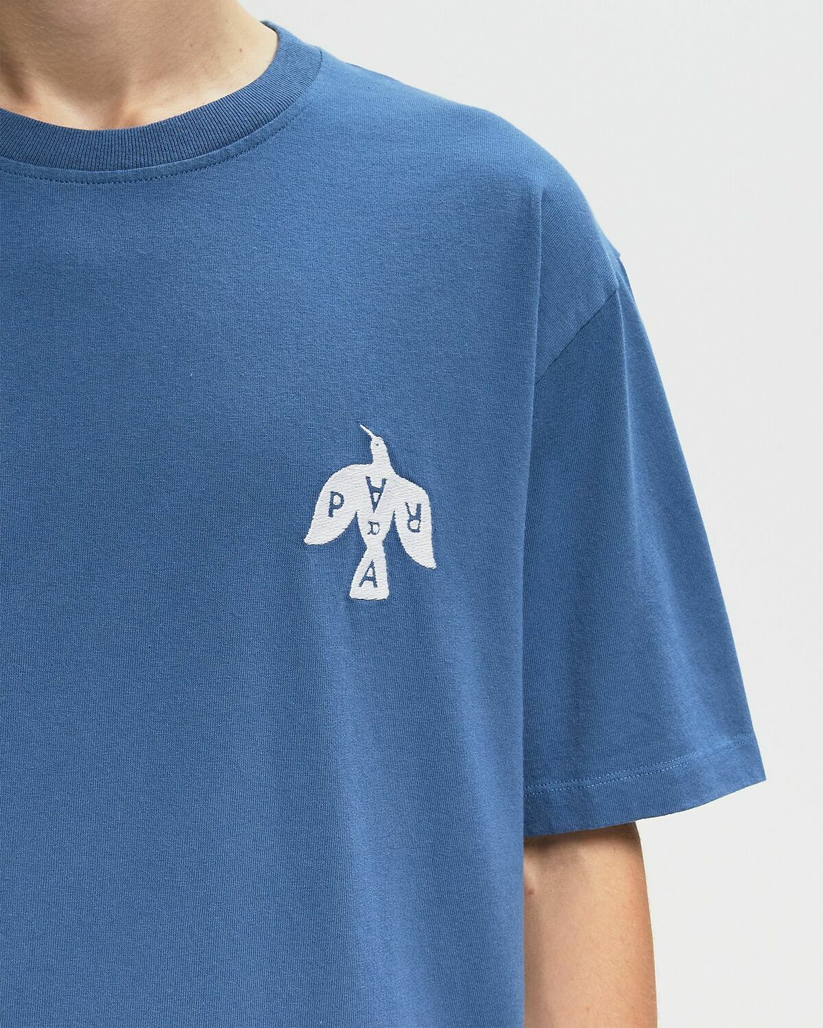 By Parra CROW LOGO TEE White Mens Shortsleefe