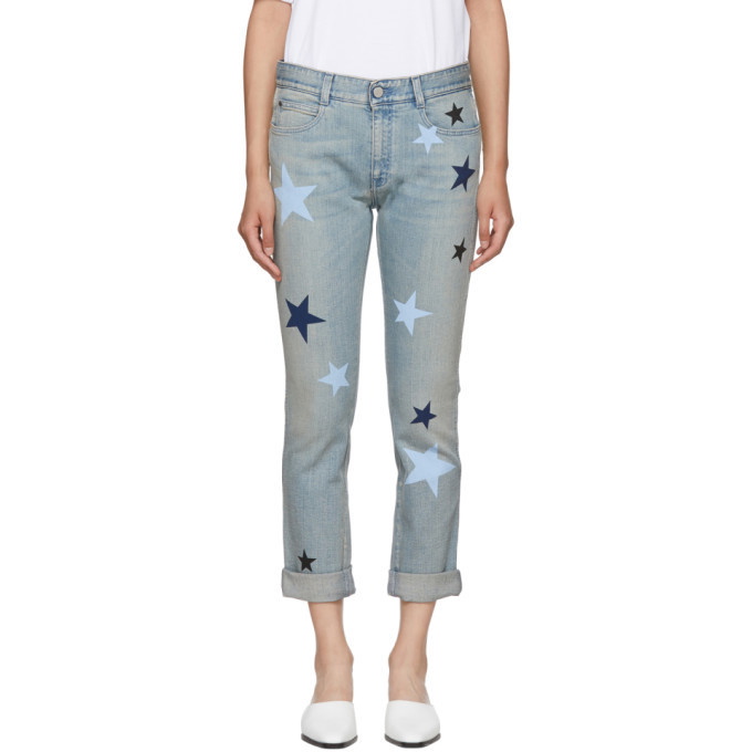 Photo: Stella McCartney Blue Stars Skinny Boyfriend Jeans