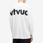 WTAPS Men's 20 Long Sleeve Printed T-Shirt in White