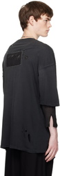 Ann Demeulemeester Black Dieter High Comfort Fit T-Shirt