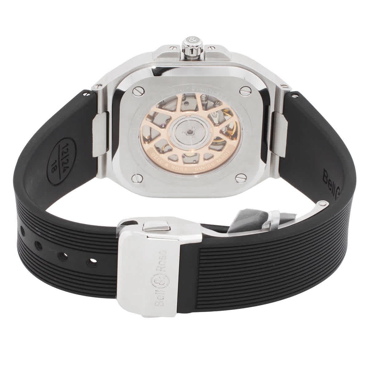 Bell and Ross Instruments Automatic Black Sunray Dial Mens Watch BR05A-BL-STPG/SRB
