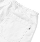 NN07 - Gregor Stretch-Cotton Twill Drawstring Shorts - White