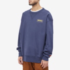 Kenzo Men's Oversized Back Logo Crew Sweat in Midnight Blue