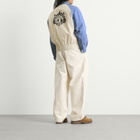 Drôle de Monsieur Men's Sport Nylon Bomber Jacket in Off White