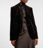 Ralph Lauren Collection Cotton-blend velvet blazer