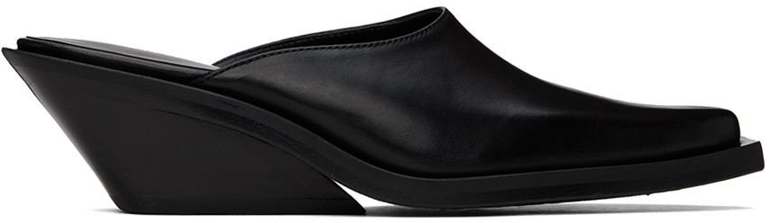 Ann Demeulemeester Black Xina Mules Ann Demeulemeester