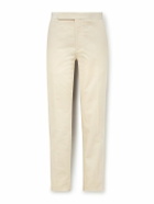 Ralph Lauren Purple label - Gregory Straight-Leg Cotton-Corduroy Trousers - Neutrals