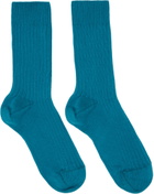 Baserange Three-Pack Multicolor Cotton Rib Overankle Socks