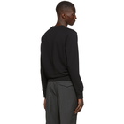 Alexander McQueen Black Organic Loopback Sweatshirt