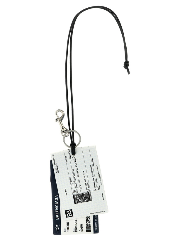 Photo: Balenciaga train Ticket Keyring