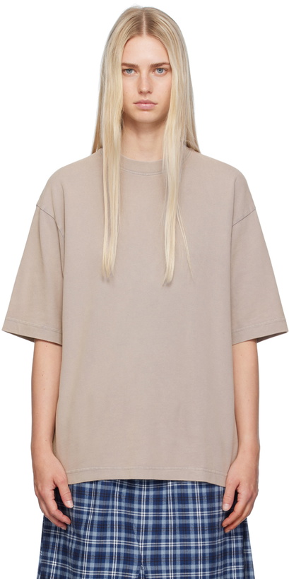 Photo: Acne Studios Gray Crewneck T-Shirt