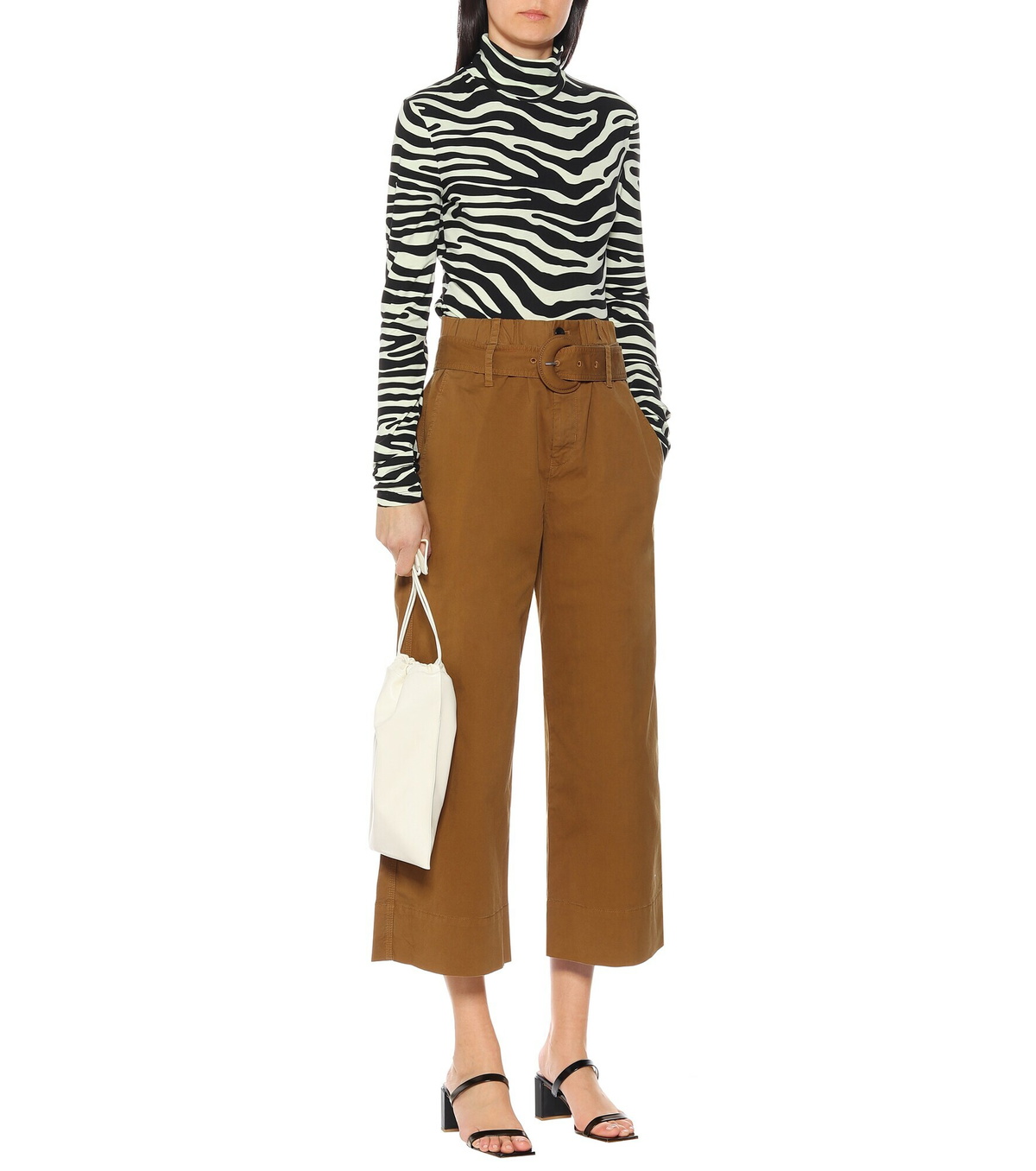 Proenza Schouler Belted high rise wide leg pants Proenza Schouler