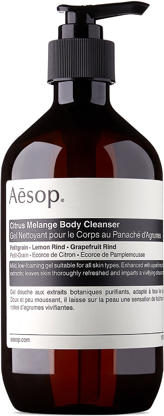 Photo: Aesop Citrus Mélange Body Cleanser, 500 mL