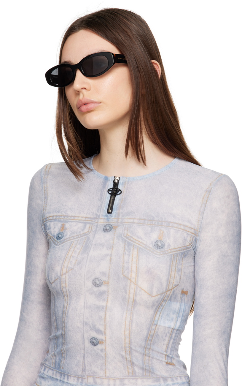 BONNIE CLYDE Black Plum Plum Sunglasses Bonnie Clyde display picture 3