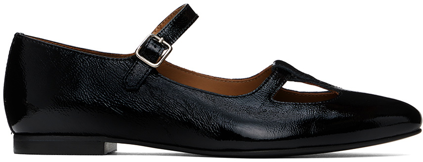A.P.C. Black Katie Holmes Edition Katie Ballerina Flats