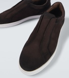 Magnanni Open suede sneakers