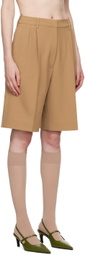 Beaufille SSENSE Exclusive Tan Hugo Shorts