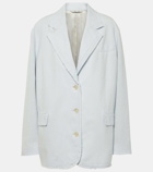 Acne Studios Cotton and linen blazer