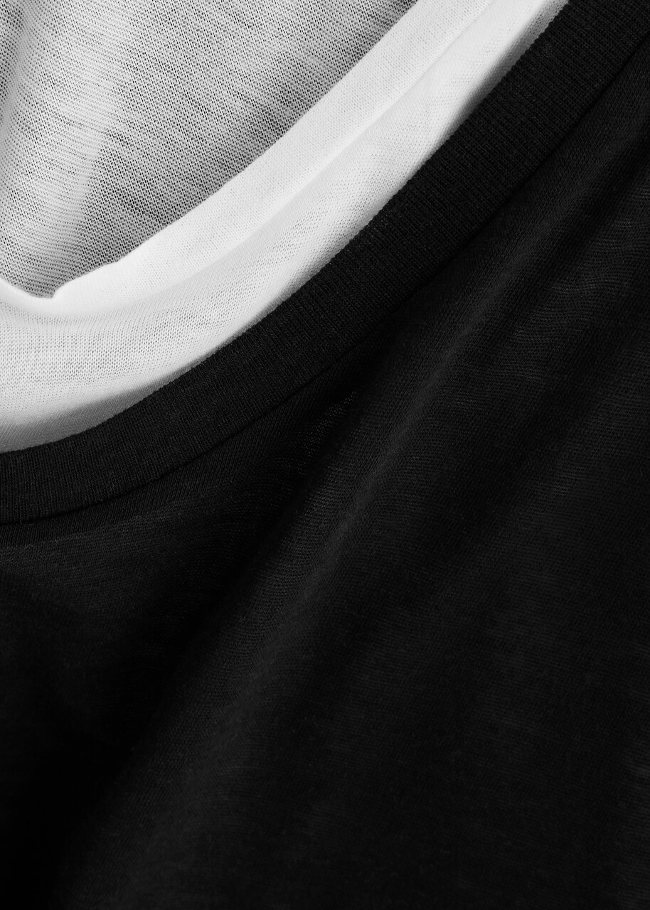 Dorothee Schumacher Layer Love Jersey top Black