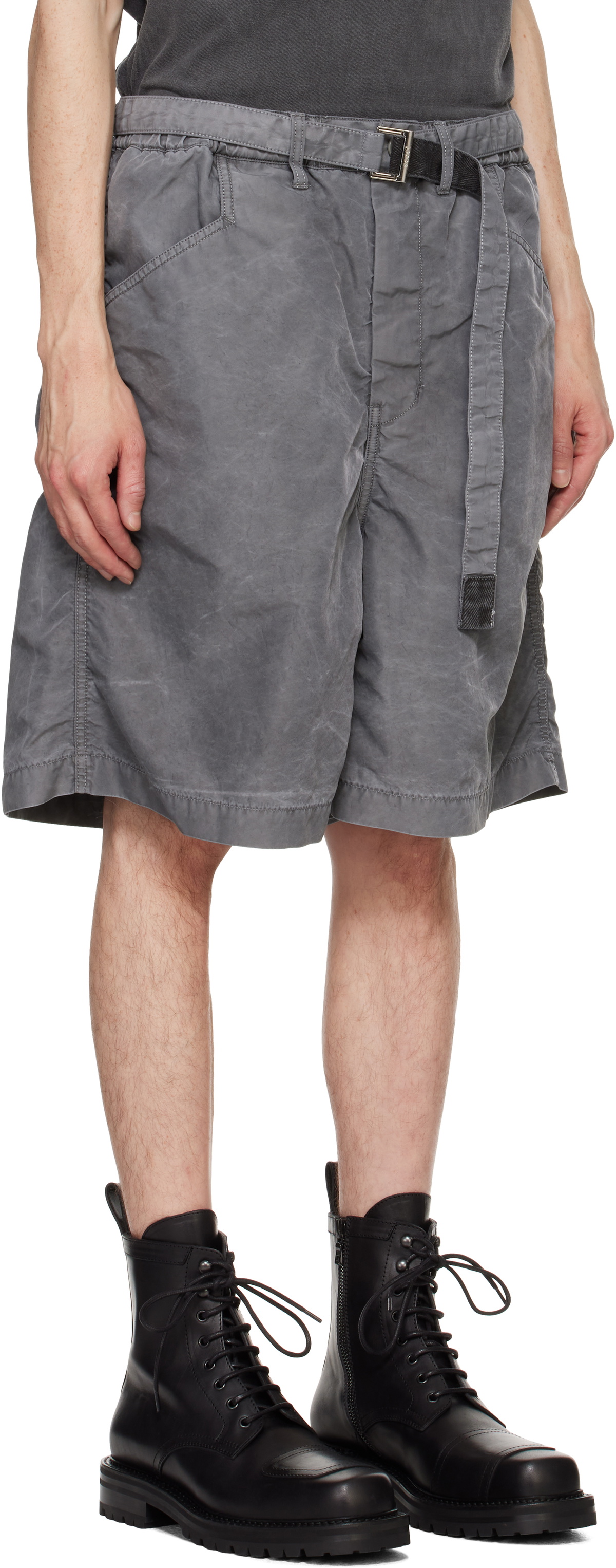 Sacai Nylon Twill Cargo Shorts | Nordstrom