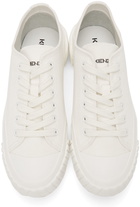 Kenzo White Tiger Crest Sneakers