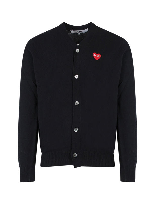 Photo: Comme des Garçons Play Cardigan