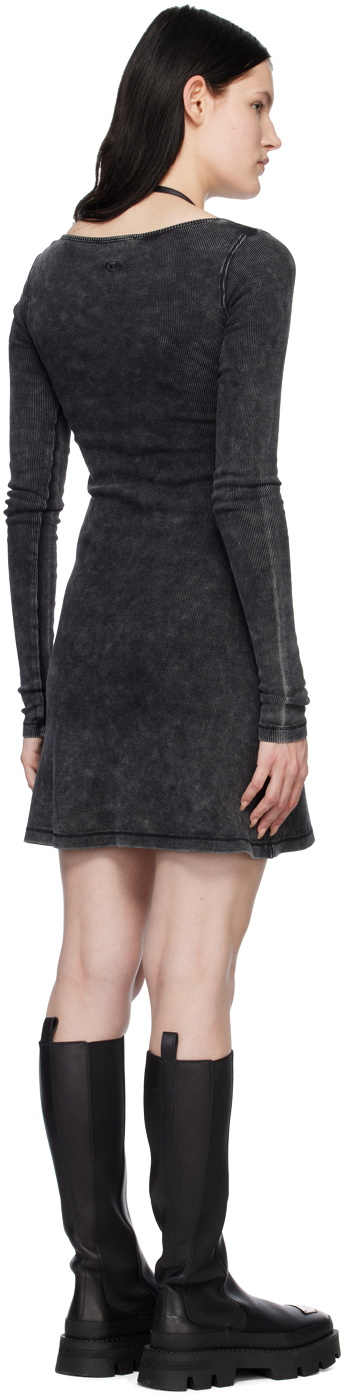 Diesel Black D-Branette Minidress