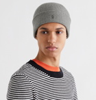 POLO RALPH LAUREN - Logo-Embroidered Ribbed Wool Beanie - Gray