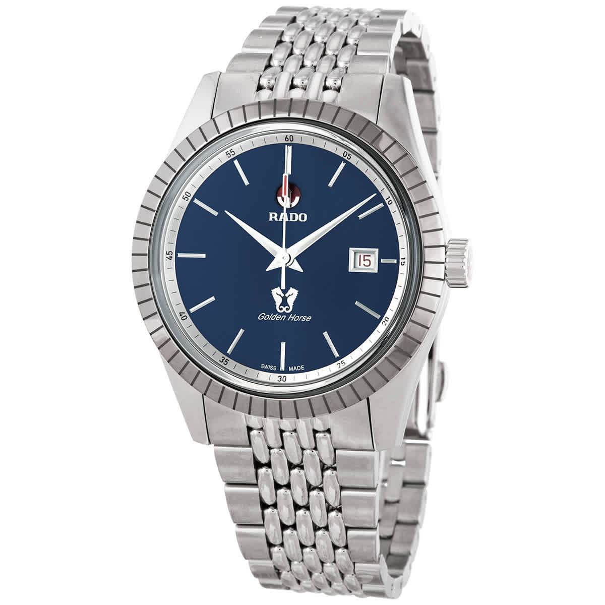 Rado Golden Horse Automatic Blue Dial Mens Watch R33101203