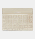 Givenchy Giv Cut embroidered card holder