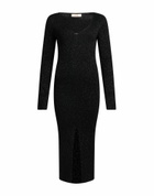 Jucca Womens Midi dress in Black