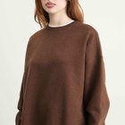 YMC Women's Studio Sweatshirt in Brown