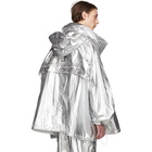 Juun.J Silver The Altered Tech Zip-Up Coat