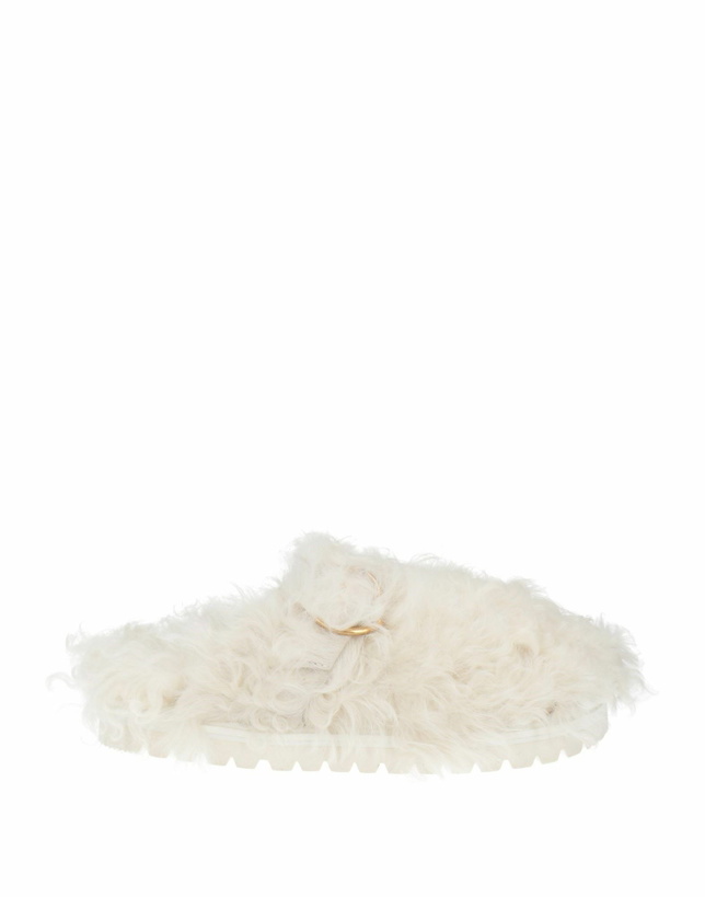 Photo: Moncler Womens Mules & Clogs in Off white