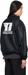 Alexander Wang Black Canvas Coach Jacket