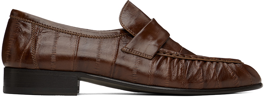 The Row Brown Soft Loafers