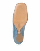 Dries Van Noten Womens Mules & Clogs in Blue