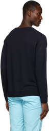 Massimo Alba Navy Sport Sweater