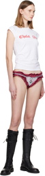 LAURA ANDRASCHKO Gray 'Kitzbuehel' Briefs