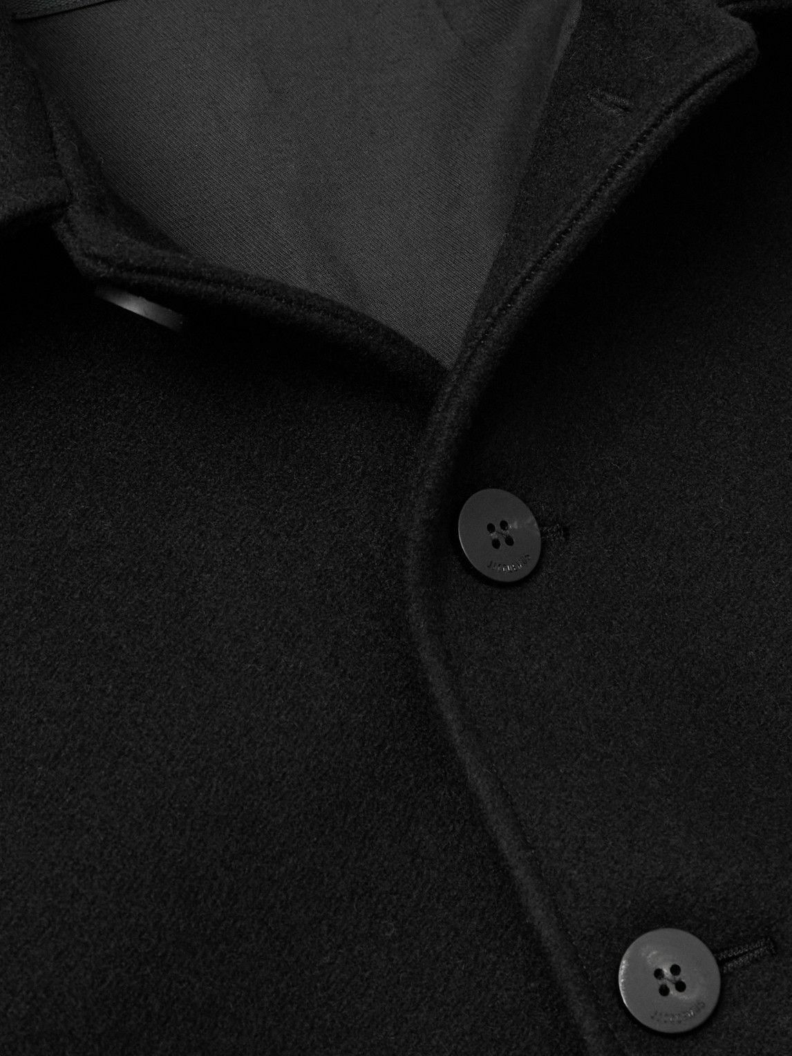 Jacquemus - Feltro Wool-Felt Bomber Jacket - Black