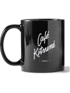 Café Kitsuné - Logo-Print Ceramic Mug