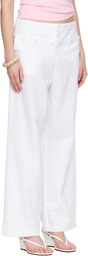 Gimaguas White Anna Trousers